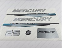 Mercury 25HP Four Stroke 2013-2017 Outboard Decal Kit Mercury 25HP Four Stroke 2013-2017 Outboard Decal Kit